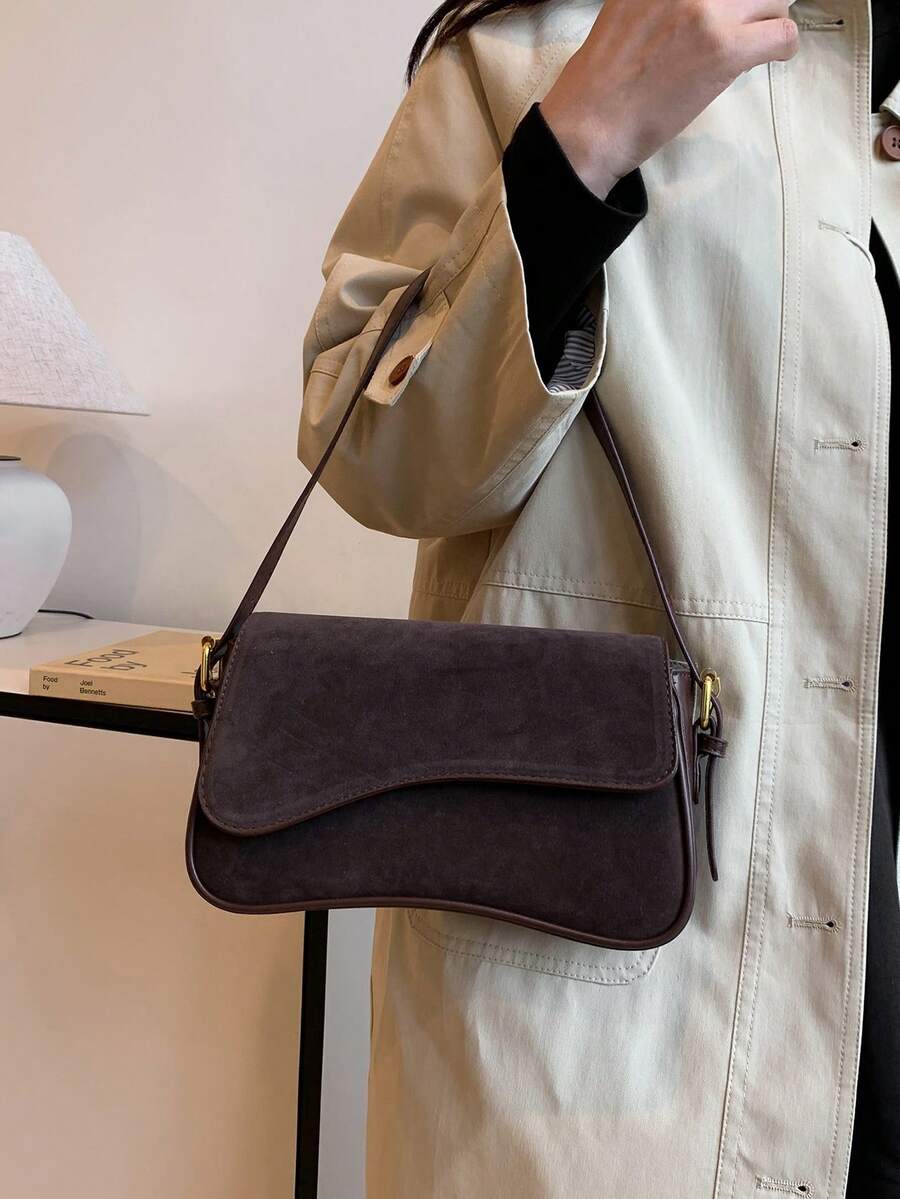 Women's Matte Leather Saddlebag Backpack Shoulder Crossbody Bag Casual Small Tote Purse Fashion Travel Daily Versatile Elegant Handbag