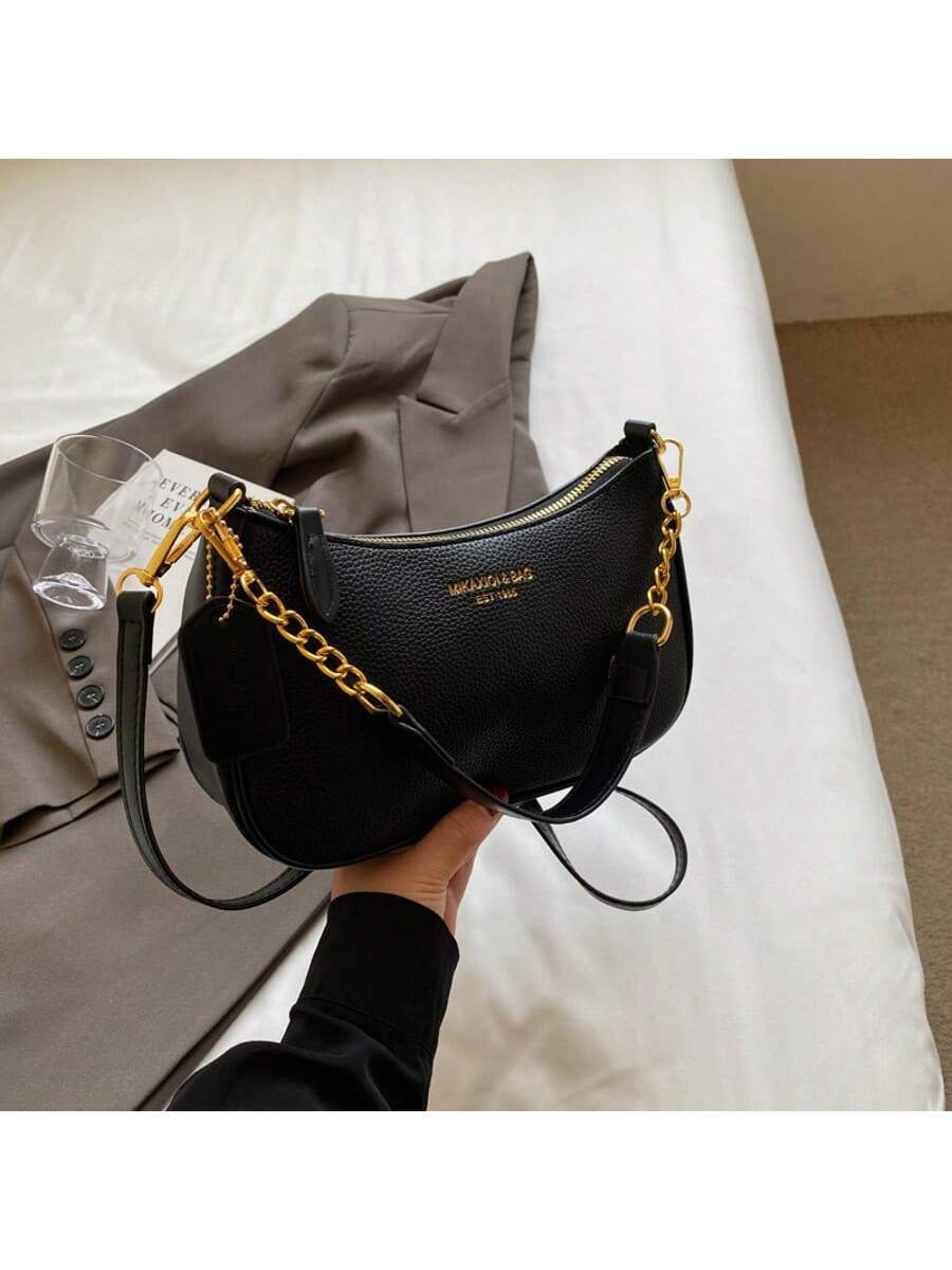 Women's Fashion Underarm Bag 2025 Single Shoulder Handbag Small Textured Work Bag Stylish Versatile Purse For Daily Casual Or Office