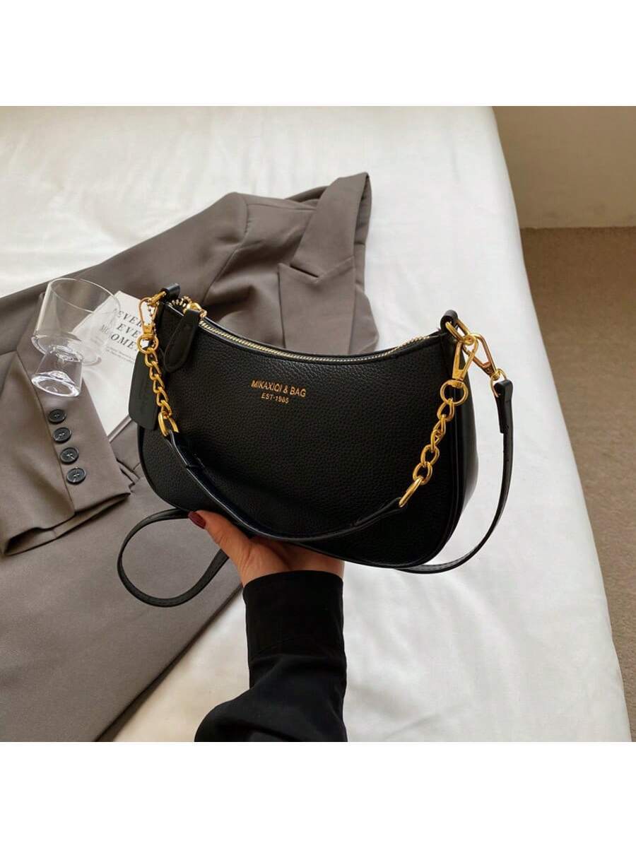 Women's Fashion Underarm Bag 2025 Single Shoulder Handbag Small Textured Work Bag Stylish Versatile Purse For Daily Casual Or Office