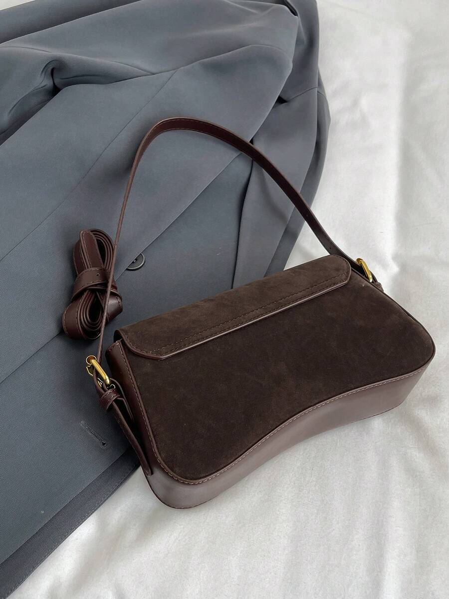 Women's Matte Leather Saddlebag Backpack Shoulder Crossbody Bag Casual Small Tote Purse Fashion Travel Daily Versatile Elegant Handbag