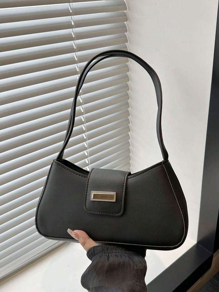 Women's Premium Felt Underarm Bag Minimalist Shoulder Crossbody Tote Fashion Commuter Casual Daily Versatile Elegant Small Purse