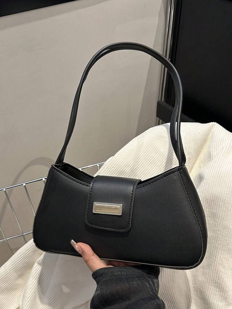 Women's Premium Felt Underarm Bag Minimalist Shoulder Crossbody Tote Fashion Commuter Casual Daily Versatile Elegant Small Purse