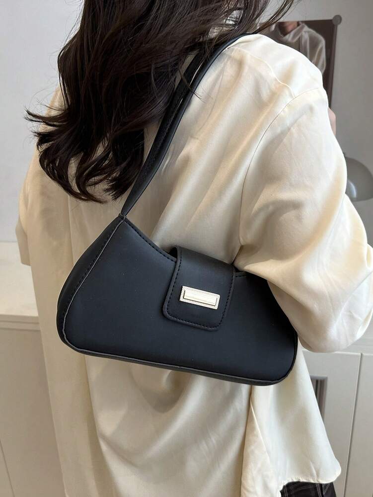 Women's Premium Felt Underarm Bag Minimalist Shoulder Crossbody Tote Fashion Commuter Casual Daily Versatile Elegant Small Purse