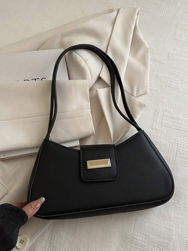 Women's Premium Felt Underarm Bag Minimalist Shoulder Crossbody Tote Fashion Commuter Casual Daily Versatile Elegant Small Purse