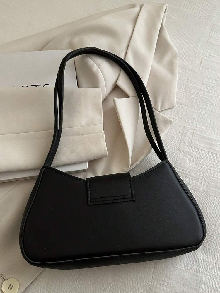 Women's Premium Felt Underarm Bag Minimalist Shoulder Crossbody Tote Fashion Commuter Casual Daily Versatile Elegant Small Purse